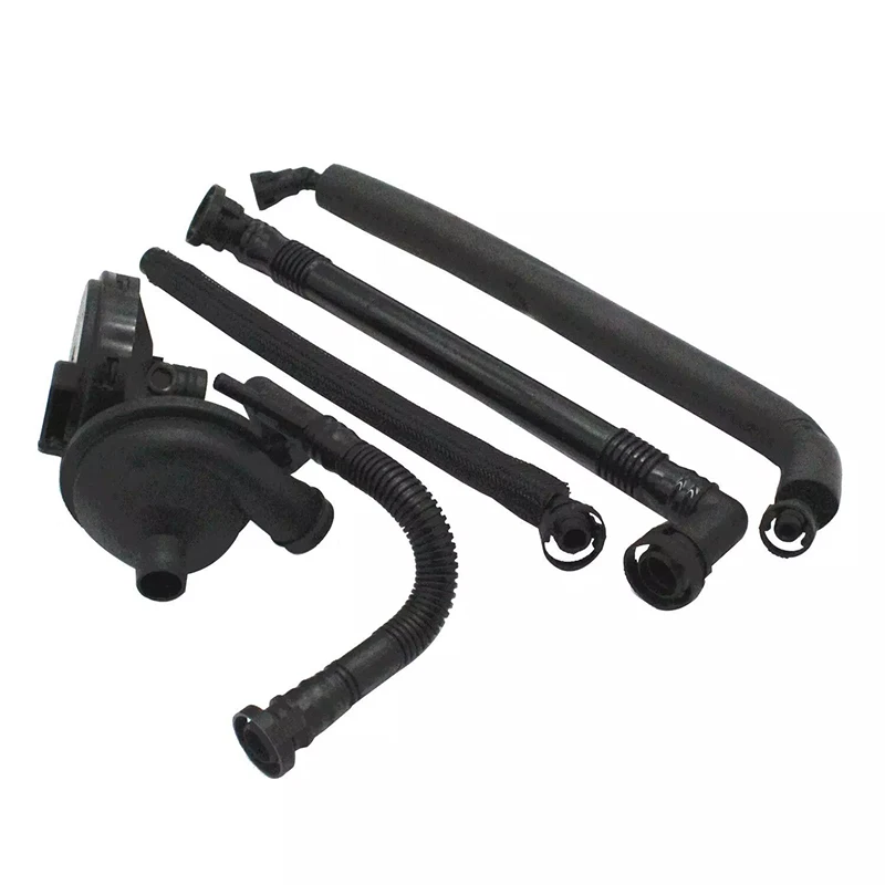 11617501566 PCV Crankcase Vent and Valve Breather Hose Kit for BMW 3 & 5 Series 5 PCS Kit 11617504535 11611432559