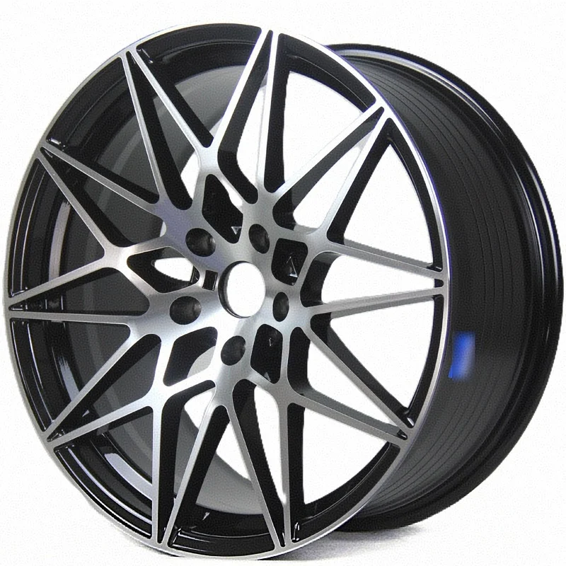 18-19 Inch 666m Wheel Flow Formed Wheel Rims 5x120wheel For BMW E90 E92 F10 F30 F34 Compatible Black Finish Passenger Car 5x120