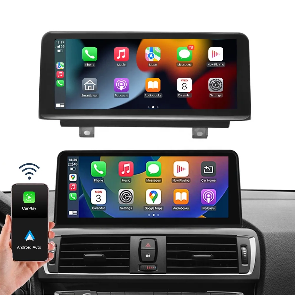 1920*720 Wireless Carplay Linux Car Touch Screen Android Auto Stereo Radio For BMW 1/2 Series F20