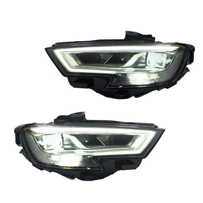 2011-2016 Audi A5/S5 LED Headlights - Blue Start-Up Animation, 6000K, Plug and Play | A5 Headlights & RS-Style Headlights