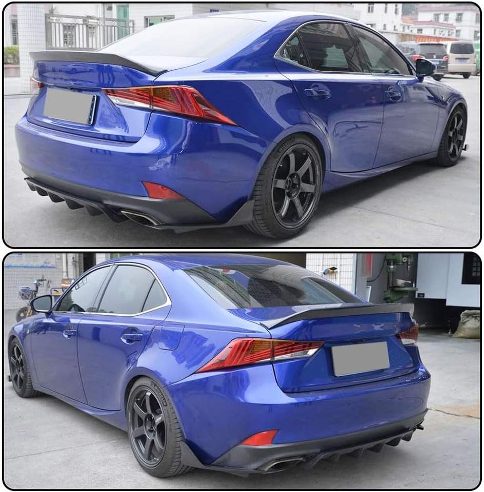 2014-2020 Lexus IS/IS250/IS300/IS350 Dry Carbon Fiber Rear Trunk Spoiler | Ducktail & Deck Spoiler — photo 3