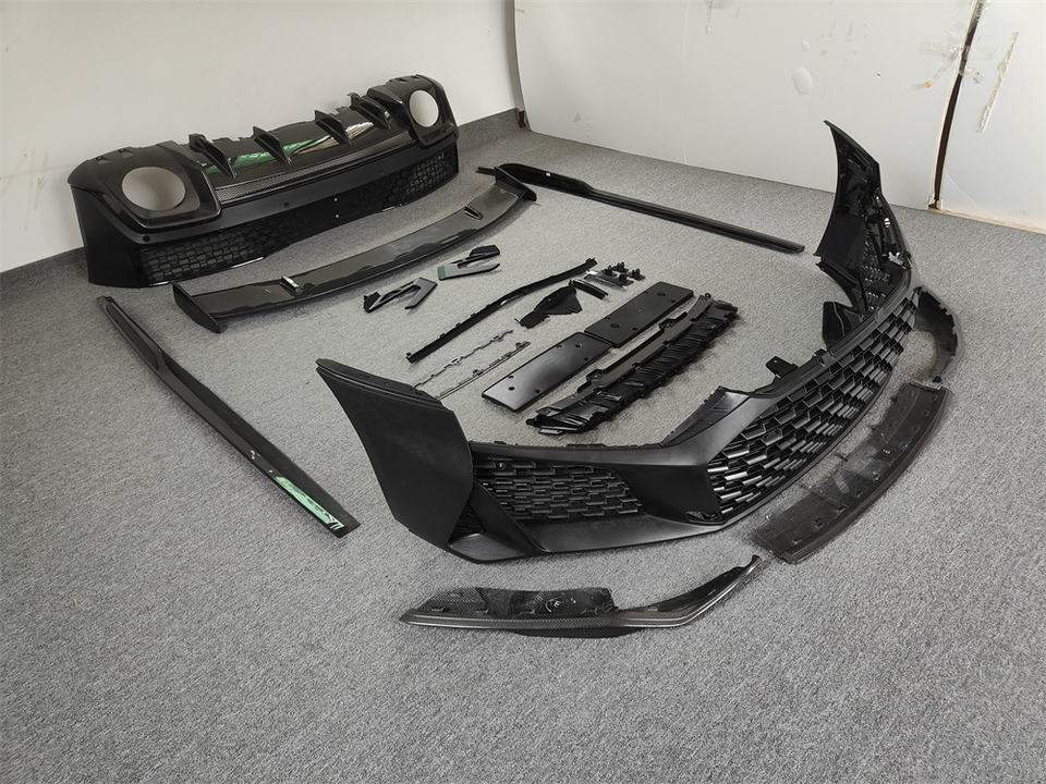 2016-2019 Audi R8 PP + Carbon Fiber Body Kit - Front/Rear Bumpers, Grilles, Side Skirts & Spoiler | Conversion Kit & Aero — photo 3