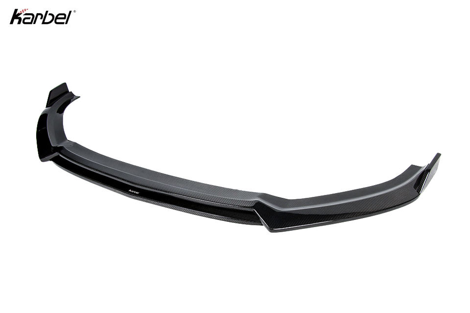 2017-2020 8V Audi S3/A3 Dry Carbon Fiber Front Bumper Lip - KB Style | Splitter & Chin Spoiler — photo 3