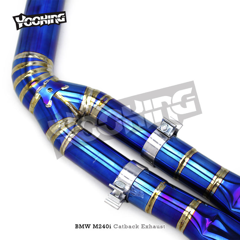 2017-2023 F22/G42 BMW M240/M240i 3.0T Titanium Cat-Back Exhaust System | Ti Catback & Full-Send Exhaust โ photo 3