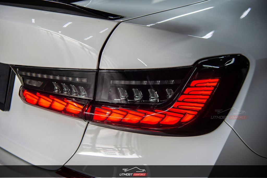 2018-2022 G20/G28/G80 BMW 3 Series/M3 GTS-Style Sequential Dragon-Scale LED Taillights | G20 Taillights & Sequential Tail Lights