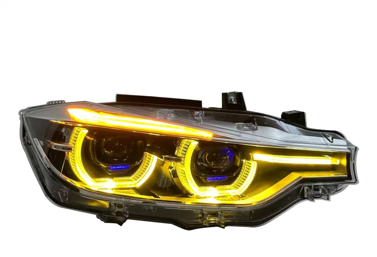 2019-2022 G20/G28 BMW 3 Series Dual-Color LED Headlights - Yellow/White DRL, Plug and Play | G20 Headlights & Laser Headlights β photo 2