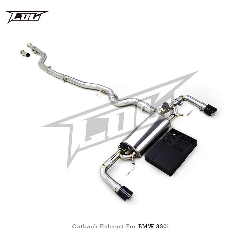 2019+ G20/G28 BMW 3 Series (320i/330i/M340i B48/B58) Valved Cat-Back Exhaust - Stainless | G20 Catback & Valved Exhaust — photo 2