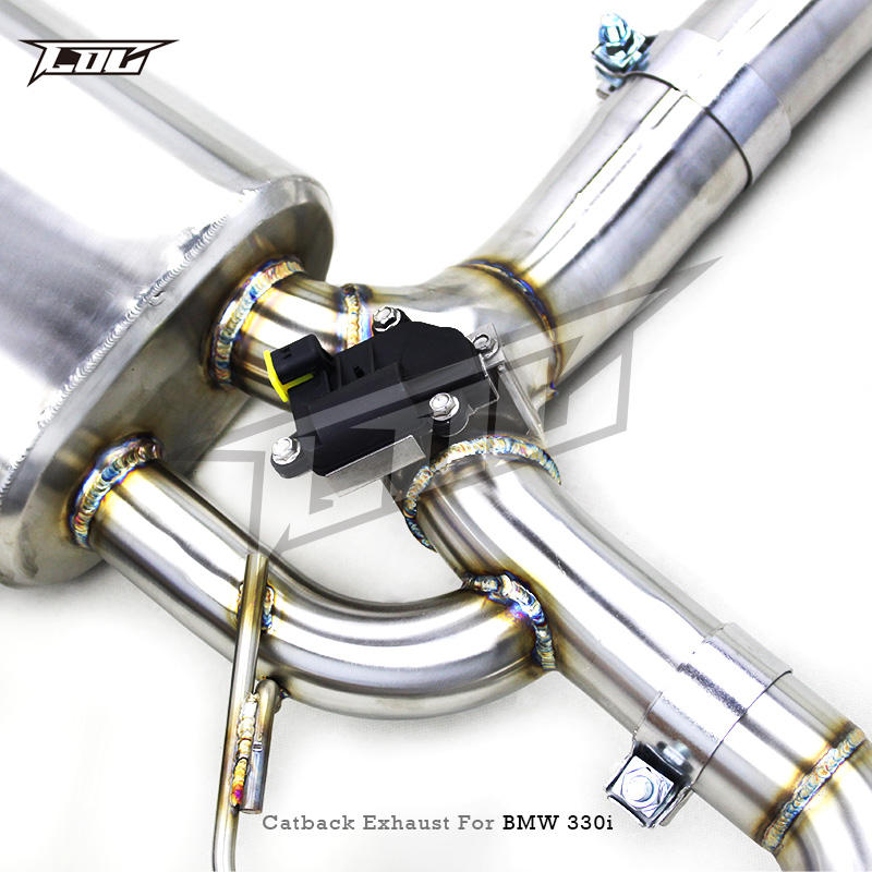 2019+ G20/G28 BMW 3 Series (320i/330i/M340i B48/B58) Valved Cat-Back Exhaust - Stainless | G20 Catback & Valved Exhaust — photo 4