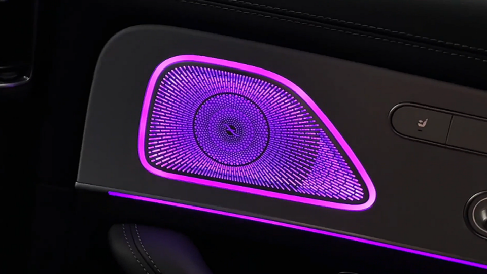 2020-2025 W167 Mercedes-Benz GLE/GLS Symphony Ambient Lighting - 5-Piece Interior Kit | Ambient Lights & Interior Glow Kit — photo 3