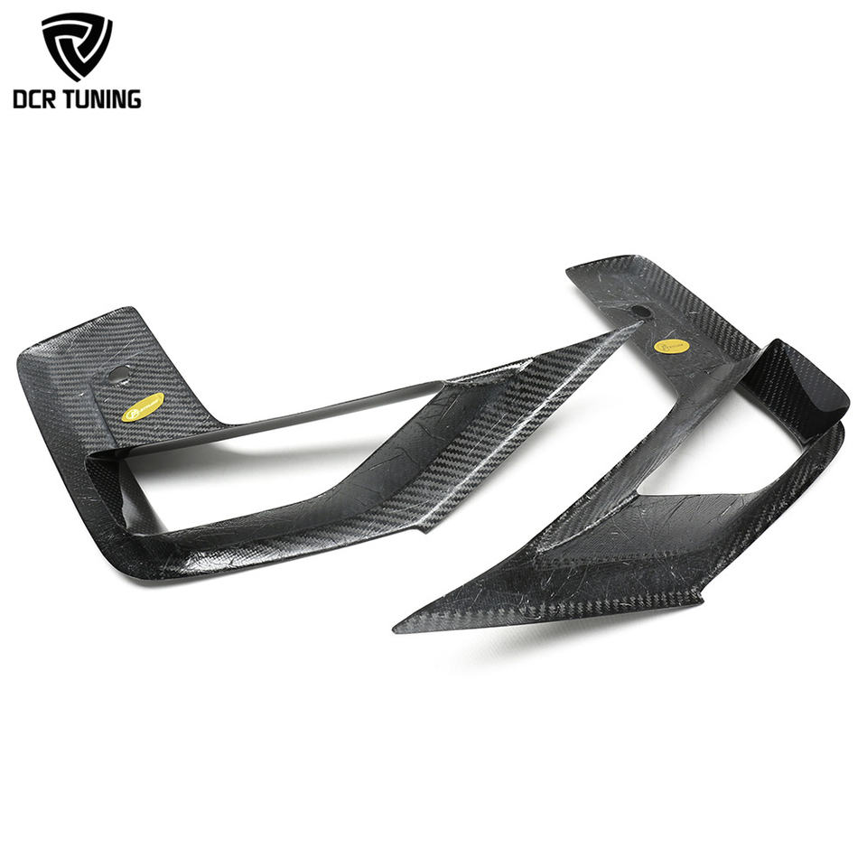 2022+ F97/F98 BMW X3M/X4M Dry Carbon Fiber Front Bumper Air Duct Trim - 5-Piece | Bumper Vents & Inlet Trims — photo 3