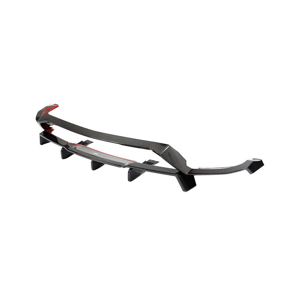 2023-2024 C8 Chevrolet Corvette Z06 Carbon Fiber Rear Bumper Diffuser - 2-Piece Set | Rear Valance & Diffuser — photo 4
