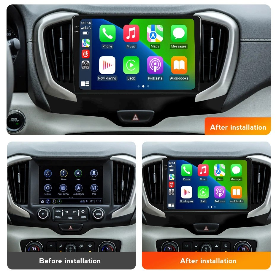 9-Inch Android Radio / CarPlay Head Unit for GMC Terrain Denali 2018 — photo 3