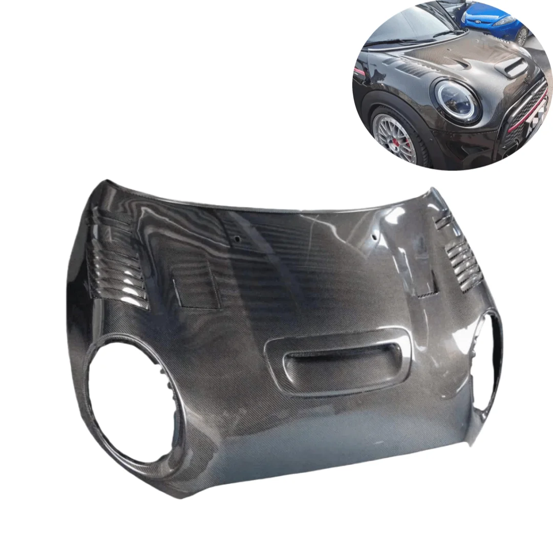 Ag Style New Carbon Apex Mini Cooper F55 F56 F57 High Quality Carbon Fiber Bonnet Engine Cover