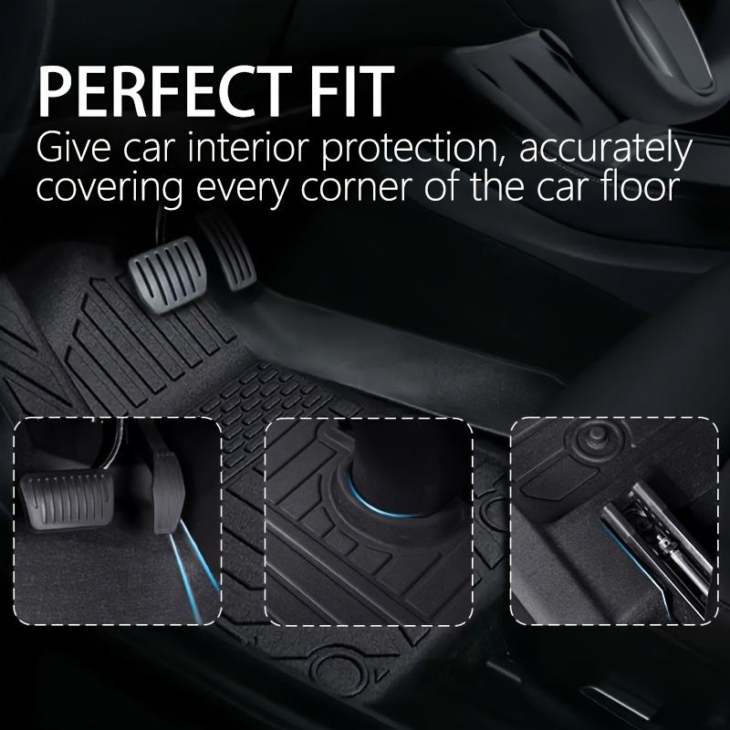 All-Weather TPE Floor Mats, 3-Piece, for GMC Terrain 2018-2024 — photo 3