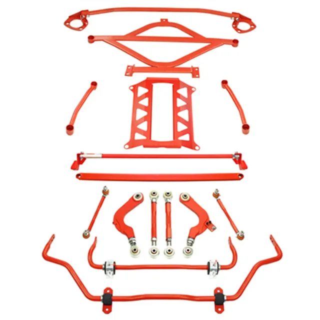 Aluminum Front Strut Bar Tower Bar Suspension Auto Parts For Honda Civic 10th Gen Strut Stabilizer