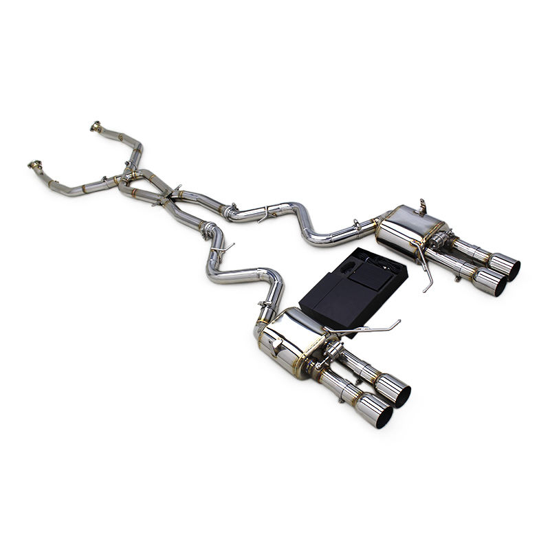Auto Performance Parts for BMW M3 E90/E92/E93 V8 4.0L 2008-2013 2.5inch Dual X Mid Pipe Stainless Steel Valved Catback Muffler (Boska)