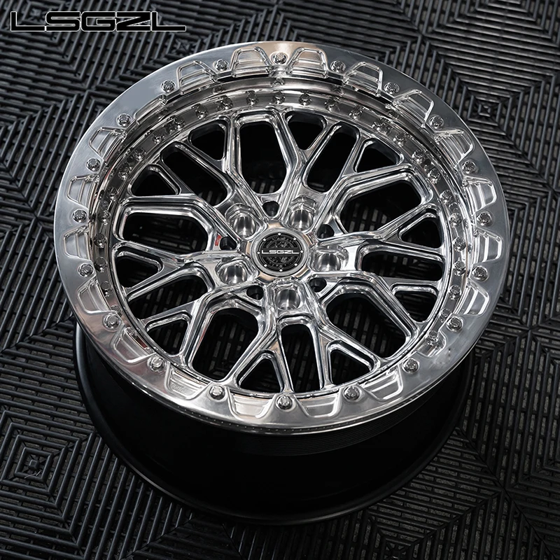 Beadlock 18-26 Inch Forged Aluminum For Atv/utv ] Mercedes Corvette Car Rim 5x114.3 5x120 6x139.7