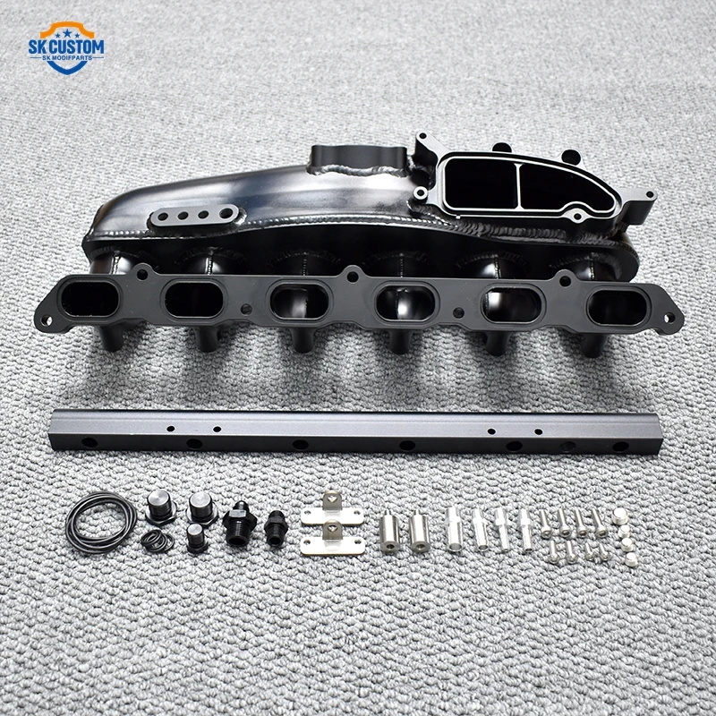 BMW E90 E91 E92 135i 335i 535i X5 X6 N54 N55 Engine Aluminum Throttle Body 6 Injetor Intake