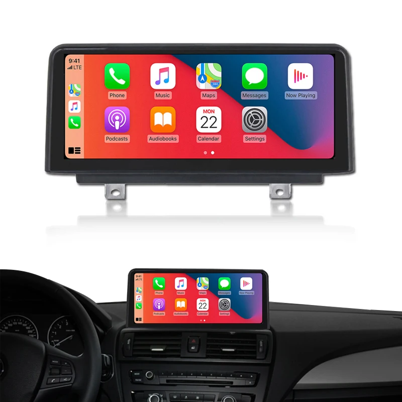 BMW F30 F34 F10 F11 F20 F22 F25 F15 Multimedia Audio System Apple Car Play Android Auto Linux