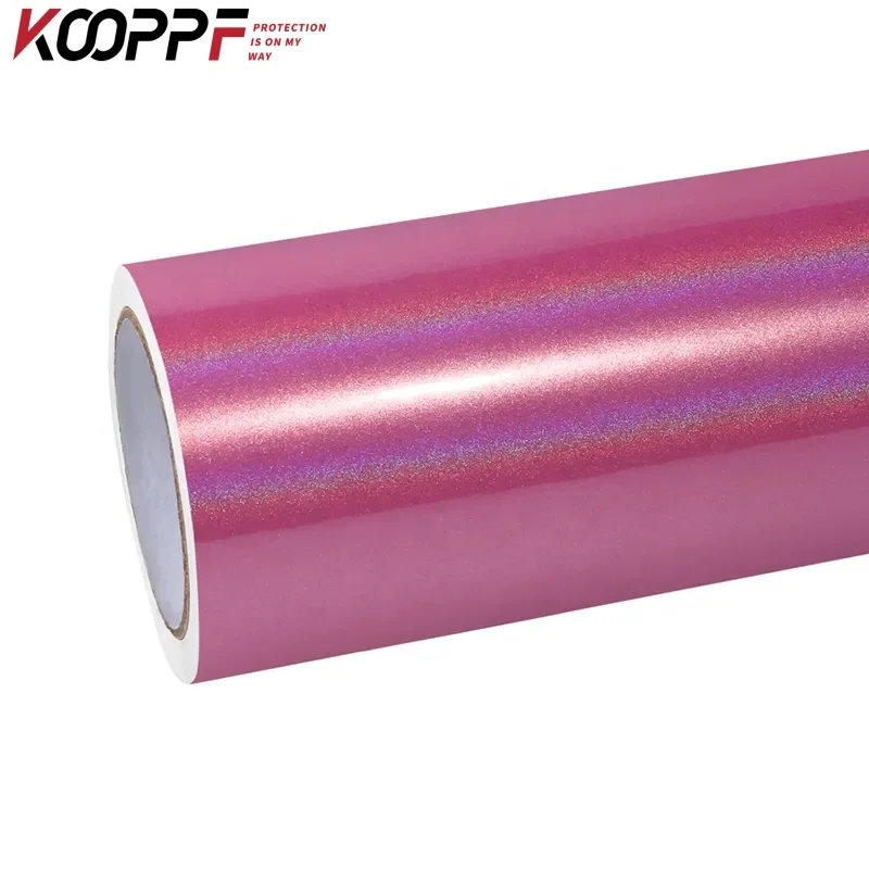 Car 8mil Tpu Ppf Pink Color Film For Car Self Adhesive Vinyl Roll Printing Sticker