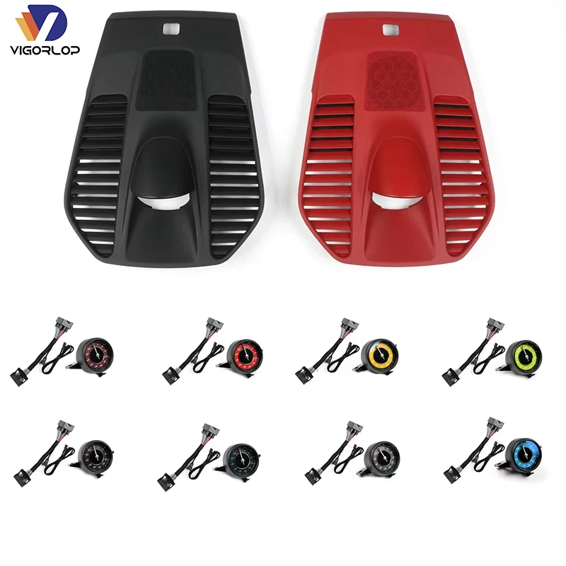 Car Interior Dashboard Clock For Porsche Style For Porsche 911 991 Racing Stopwatch Compass 2012-2019