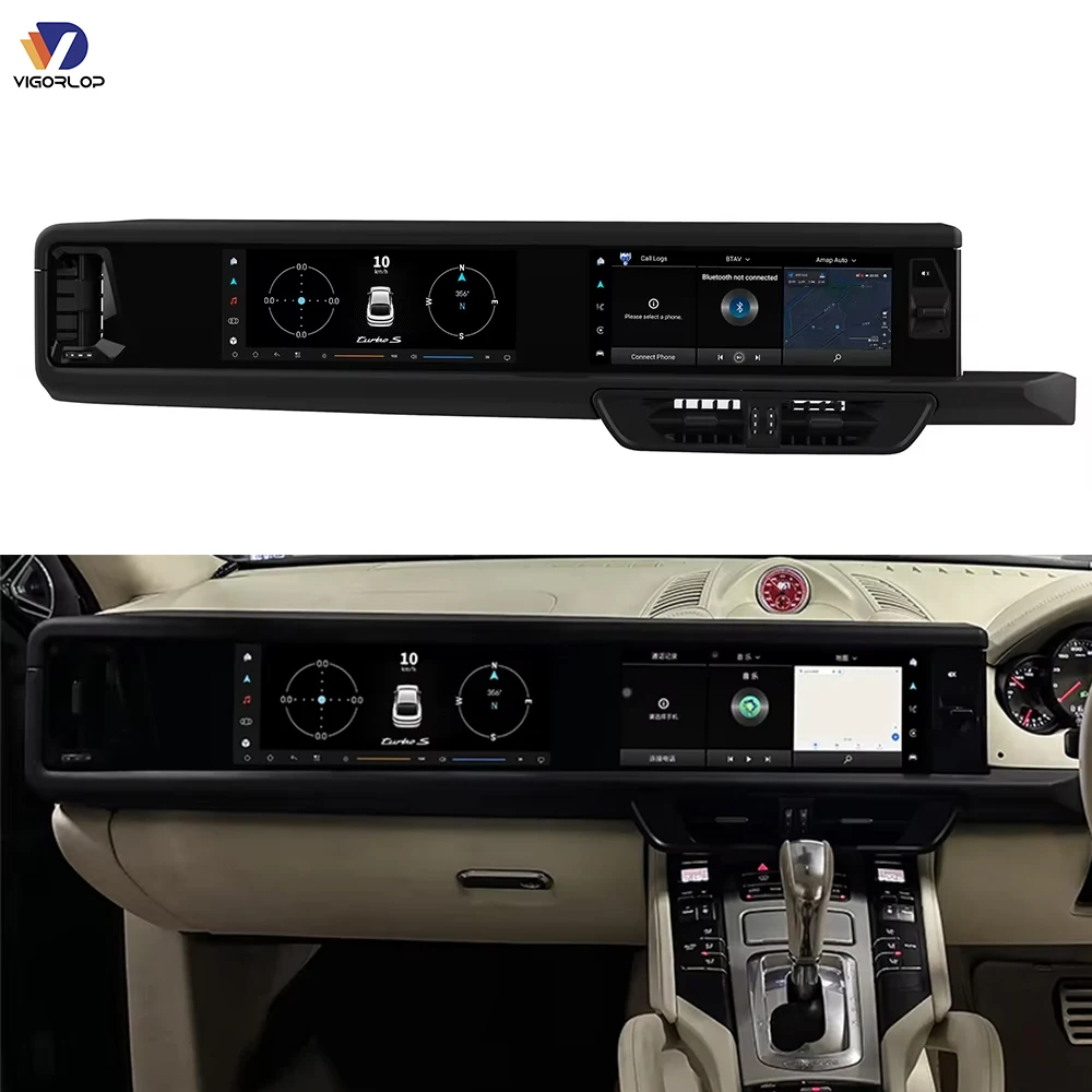 Car Monitor Auto Parts Multifunctional Screen Navigation Mirroring Car Android Auto Carplay For Porsche Cayenne 2011-2017
