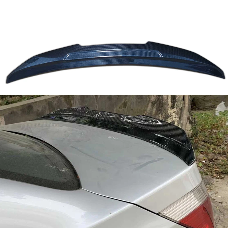 Carbon Fiber Rear Wing Spoiler For BMW E60 2004-2010