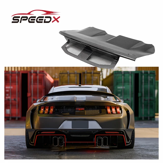 Carbon Gtd Trunk For Ford Mustang 2024 2025 S650 Uprade Gtd Style Carbon Fiber Rear Trunk