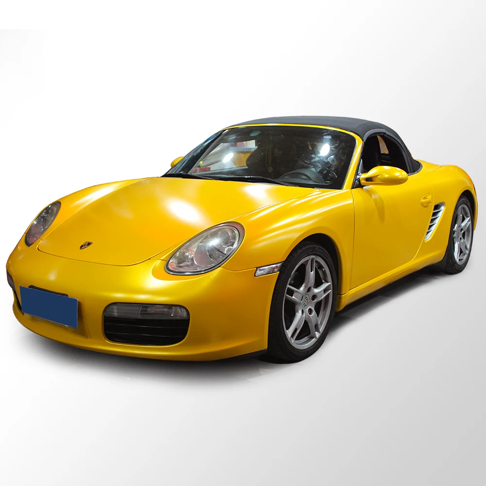 Carlas 1.52*17m Pvc Automotive Metallic Color Ppf Vinyl Wrap Film Bubble-free Color-changing Film Car Sticker