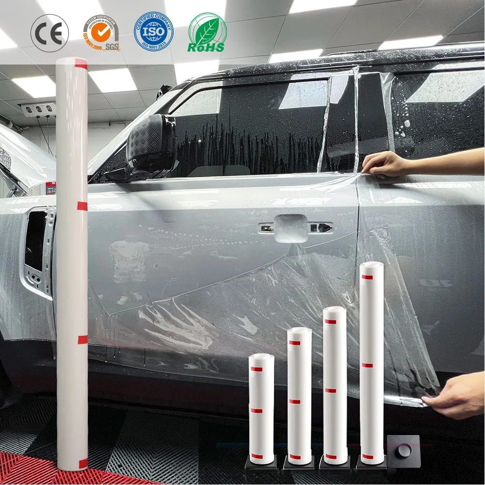 Carlas Wholesale Price: American High-quality Glossy Transparent Tpu Paint Protection Film Suitable For All Vehicle Models