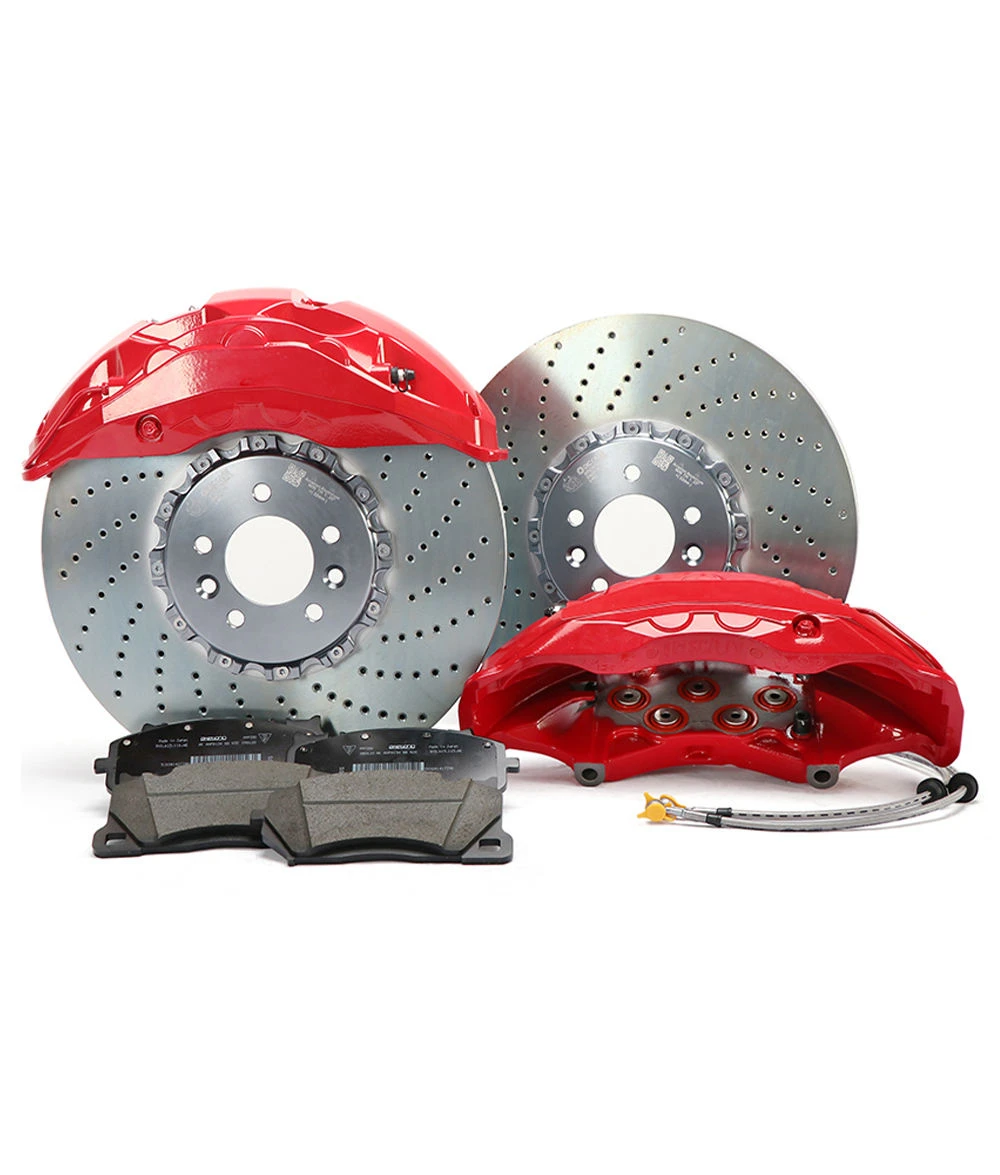 China Factory 10 N 10 Pot Sport Aluminum Brake Caliper Racing 420/440mm Brake Disc 21/22 Rims