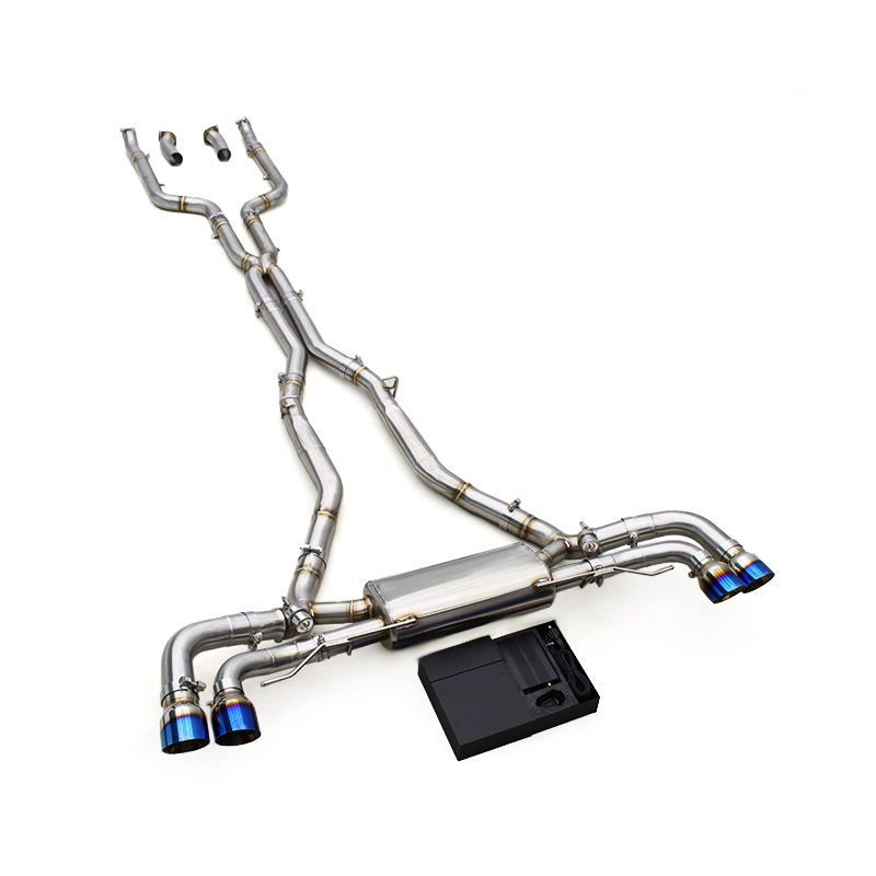 COC Valvetronic Catback Exhaust Pipe for BMW X7 G07 V8 4.4TT M50i/M60i 2023-2024 Stainless Steel Exhaust System