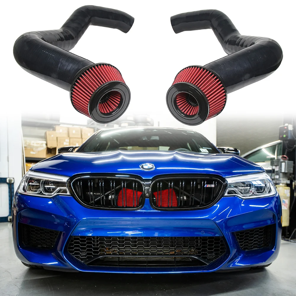 Color Customization Starting From One Piece For BMW F90 M5 M8 G30 2020+ M550i Full Front Mount Cold Air Intake Kit