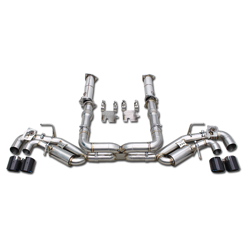 Custom BOSKA Valvetronic Catback Exhaust 3-Inch Chevrolet Corvette C8 Stingray Z51 E-Ray 6.2L LT2 2019-2025 OEM Valve | Valved Cat-Back Exhaust