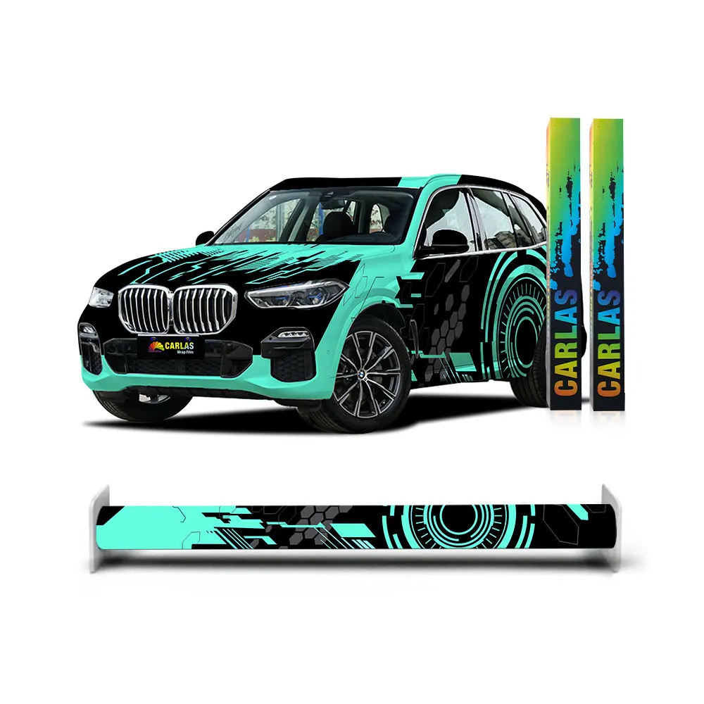 Custom Celebrity-style Automotive Film Designs Car Ppf Tpu Decorative Films Advertising Promotional Color-changing Film Rolls