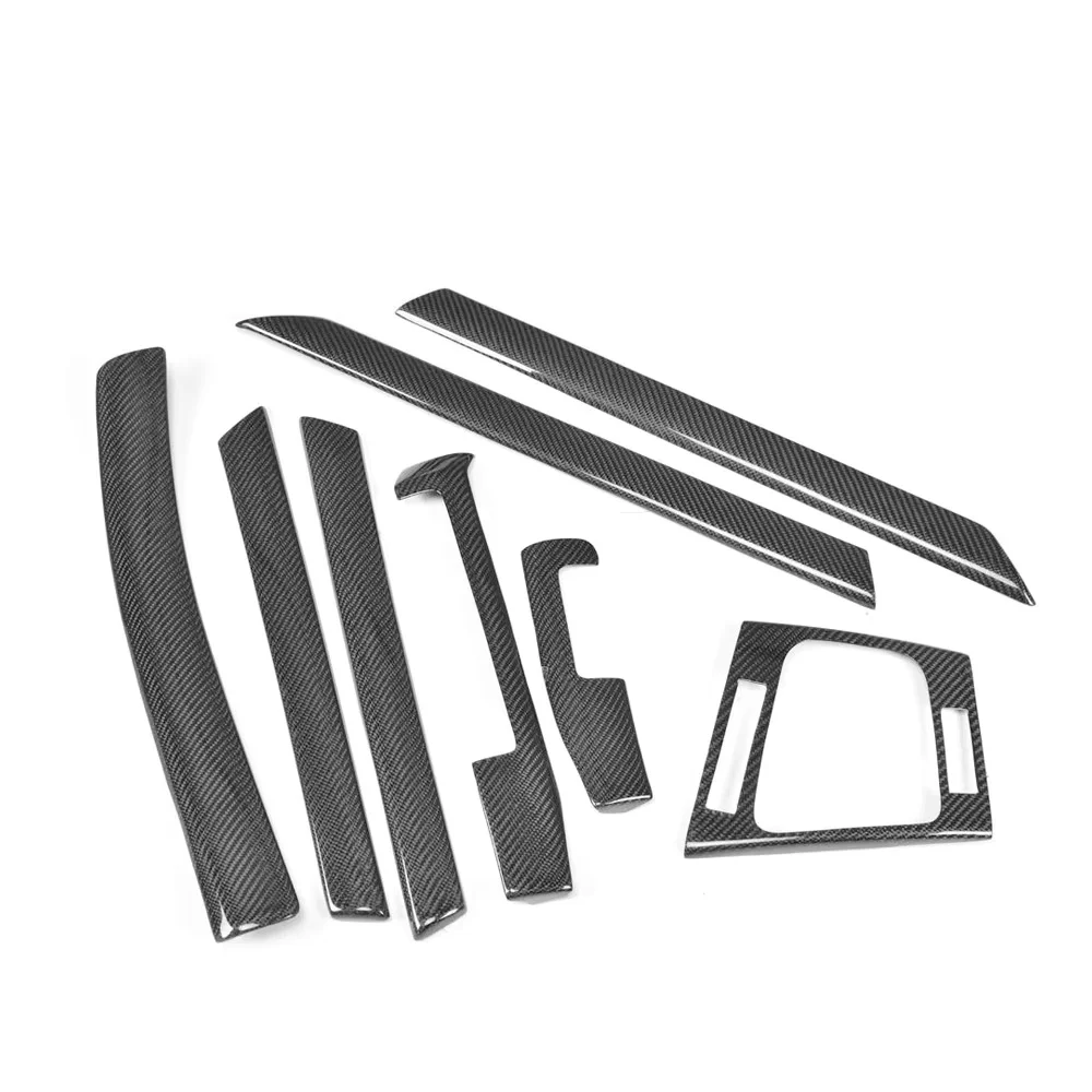 Custom E46 Car Accessories Right Hand Drive Carbon Fiber Dashboard For BMW E46