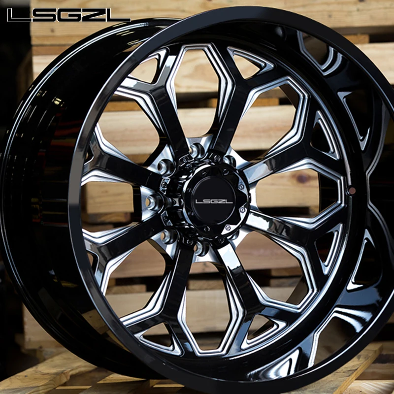 Custom Forged Truck Chrome Polish Dually Wheels 22x12/14 24x12/14 26x12/14/16 28x12/14/16 30 Rims