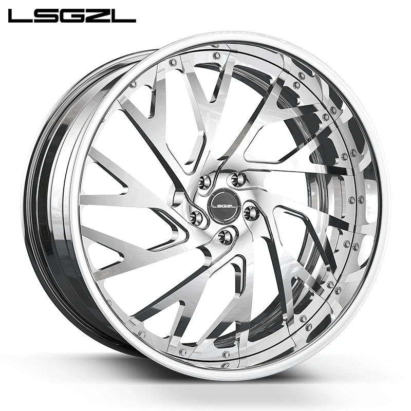 Customized Oem Forged Wheels 16- 26 Inch Wheel 5x120 Concave Design Alloy Rim For Chevrolet BMW