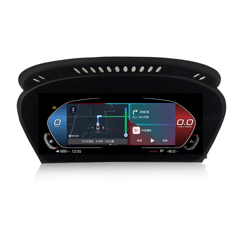 Dashboard For BMW E70 X5 E71 X6 2006-2013 Speedometer Lcd Instrument Panel Hud Digital Instrument