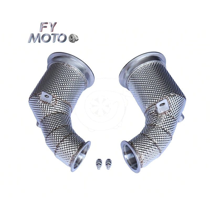 Downpipe For Porsche Panamera 971 2.9t 2018+ With Heat Shield