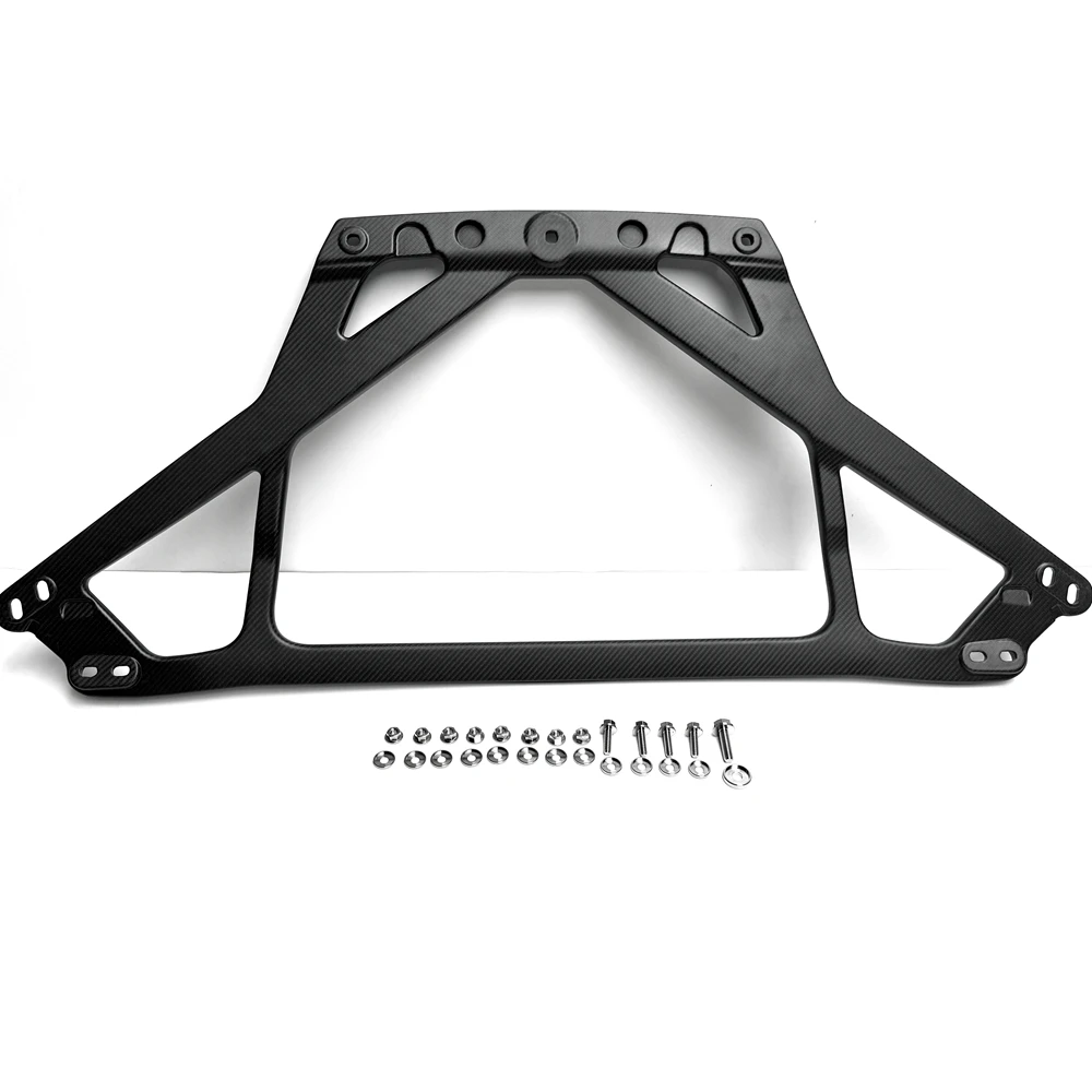 Dry Carbon Fiber Strut Brace Engine Compartment Sway Rod For BMW G80 M3 G82 M4 G87 M2 Engine Balance Rod