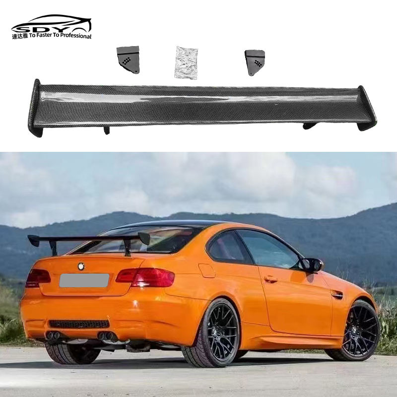 E90 E92 E93 M3 GTS Style High Quality Carbon Fiber Rear Spoiler Trunk Spoiler Tail Boot Wing for BMW 3 Series E90 E92 E93 M3 (FastDaya BM-033-037)