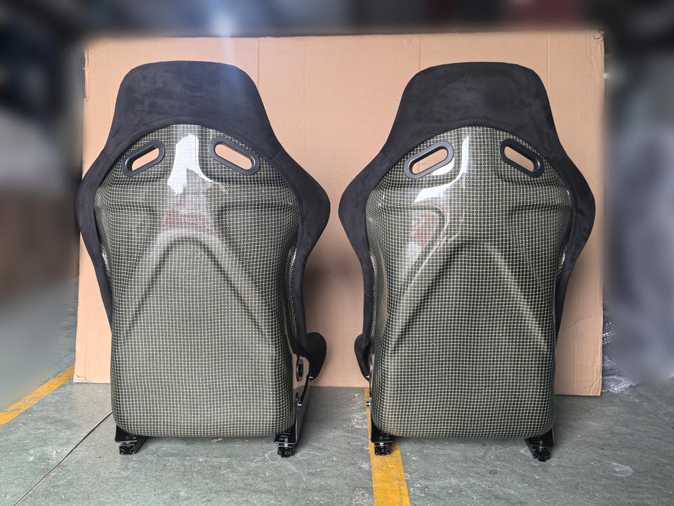 EDDYSTAR Kevlar Universal Bucket Seat Sport Seat for Honda Civic EK9 EG6 FD2 FK8 Toyota GR86 VW Golf