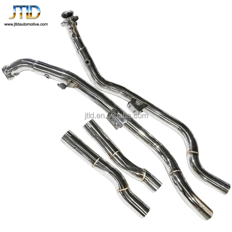 Exhaust Downpipe For Mercedes Cls63 Amg W218 | Stainless Steel 1mm Thickness