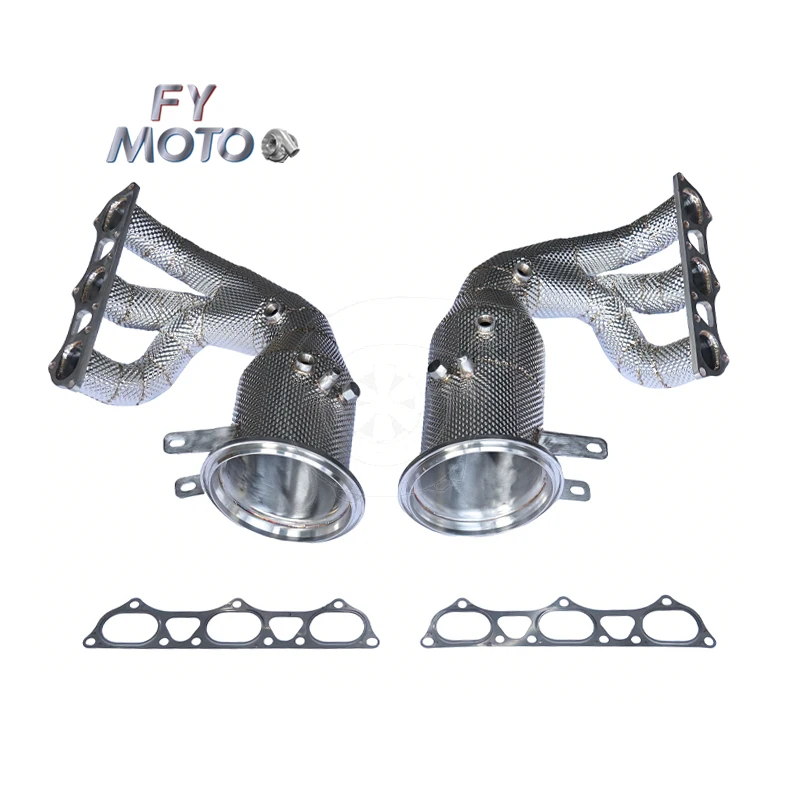 Exhaust Header For Porsche 911 Gt3 (992) 4.0 21-22 With Heat Shield
