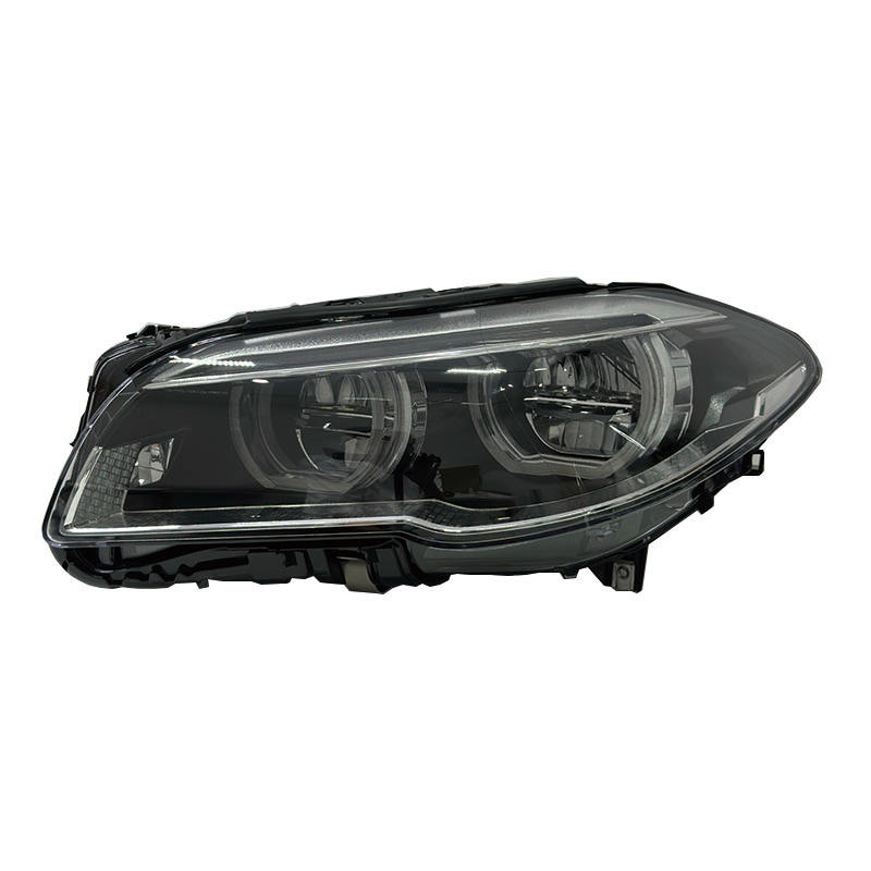 F10/F18 BMW 5 Series LED Angel Eye V2 Headlights - Dual Color White/Yellow DRL Switchback | F10 Headlights & Demon Eyes β photo 2
