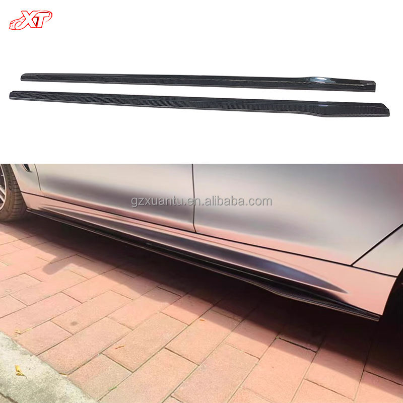 F30/F35 BMW 3 Series Carbon Fiber Side Skirts - OMS Style | Rockers & Side Splitters — photo 2