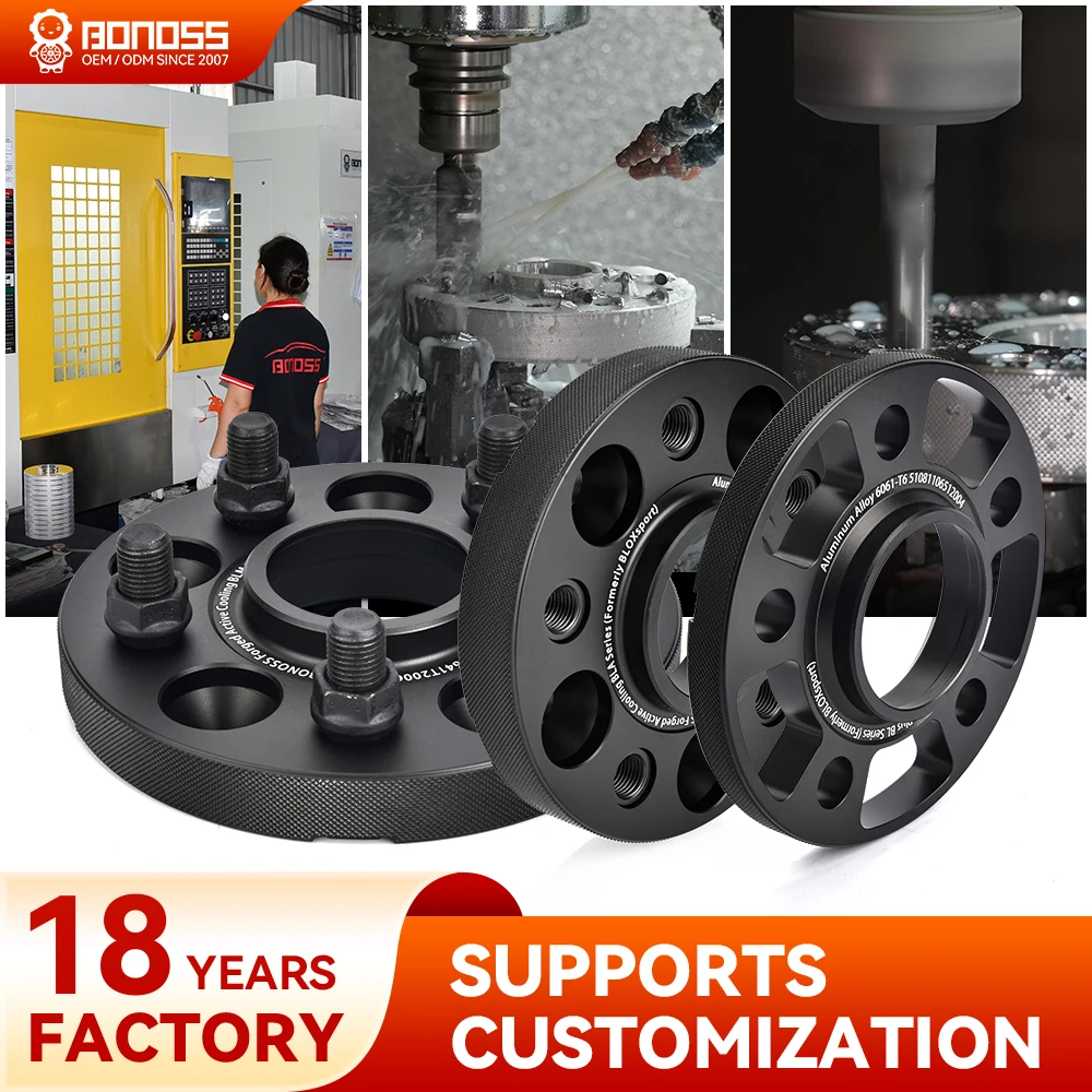 Factory Custom 6061-t6 Hubcentric Wheel Spacers For BMW G80 G82 G20 G30 F30 F10 E90 5x112 5x120 Cb66.5 Cb72.5 Oem Manufacturer