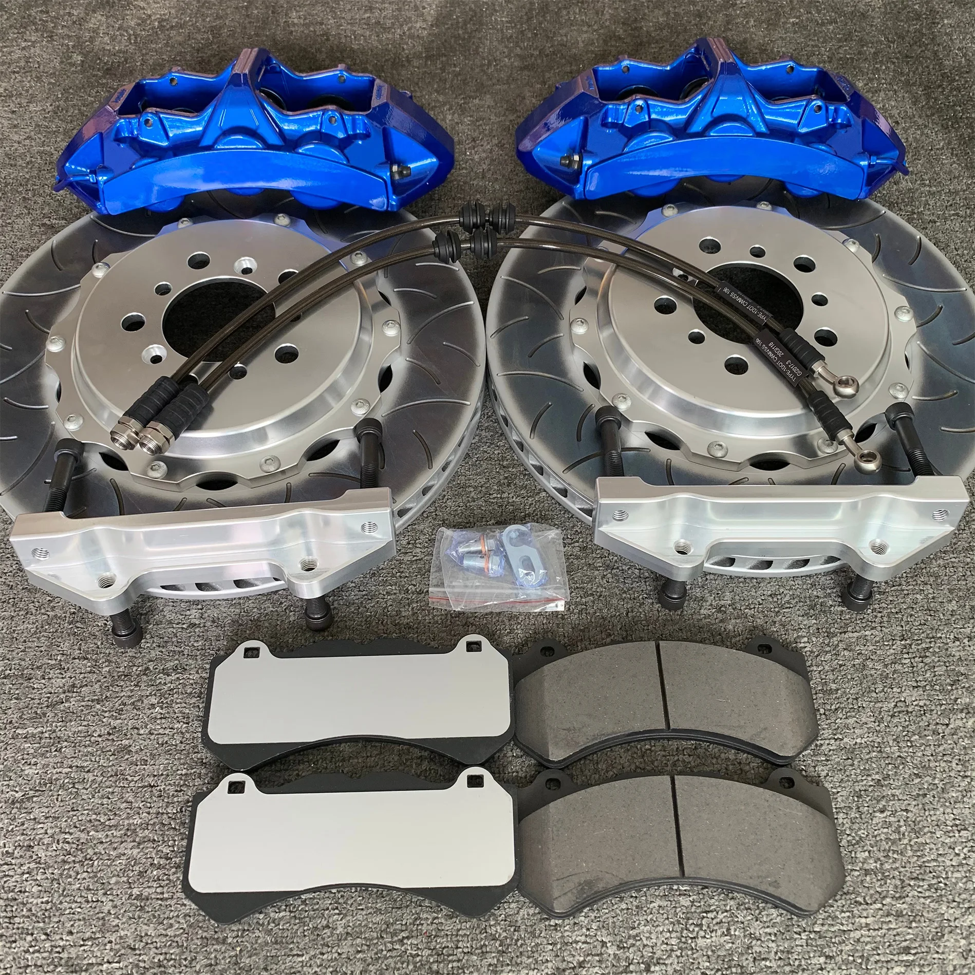 Factory Direct Front Rear Wheel Calipers Big Set Rotor 355 380 Fit For Golf 7r Tesla Mazda Ferrari