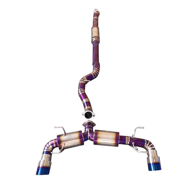 Factory High Quality Titanium Valvetronic Exhaust System Catback Muffler For Toyota Corrolla Gr86